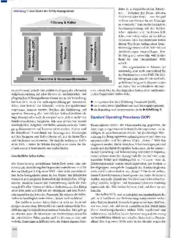 Vorschauseite 2: Luftfahrtbetriebliche Safety-Manage ment-Systeme als Modell für die medizinische Qualitätsverbesserung