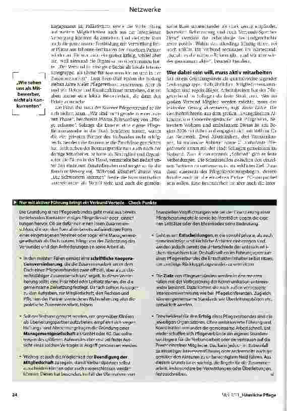 Vorschauseite 5: Stärker auftreten im Bündnis