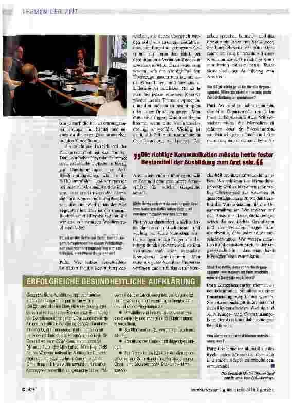 Vorschauseite 3: Erfolgreiche Prävention basiert auch auf Empathie