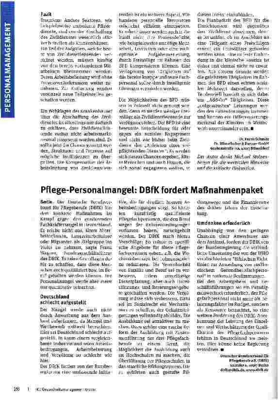 Vorschauseite 4: Zivildienst ade