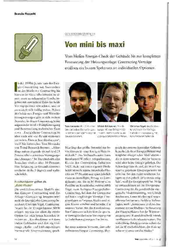 Vorschauseite 1: Von mini bis maxi