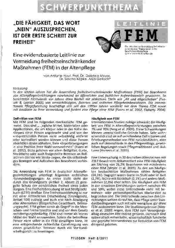 Vorschauseite 1: „DIE FÄHIGKEIT, DAS WORT „NEIN AUSZUSPRECHEN, IST DER ERSTE SCHRITT ZUR FREIHEIT