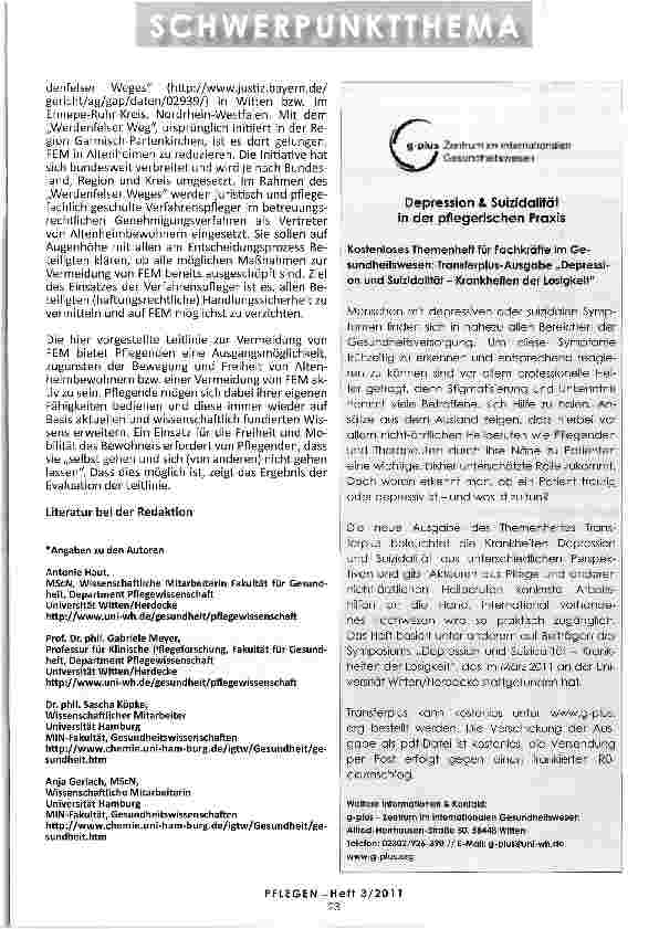 Vorschauseite 5: „DIE FÄHIGKEIT, DAS WORT „NEIN AUSZUSPRECHEN, IST DER ERSTE SCHRITT ZUR FREIHEIT
