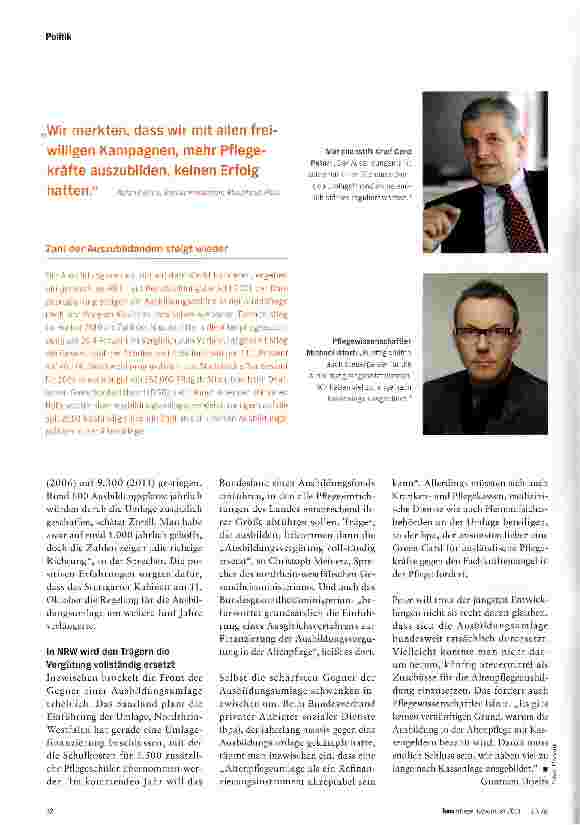 Vorschauseite 3: Immer mehr Länder sagen Ja