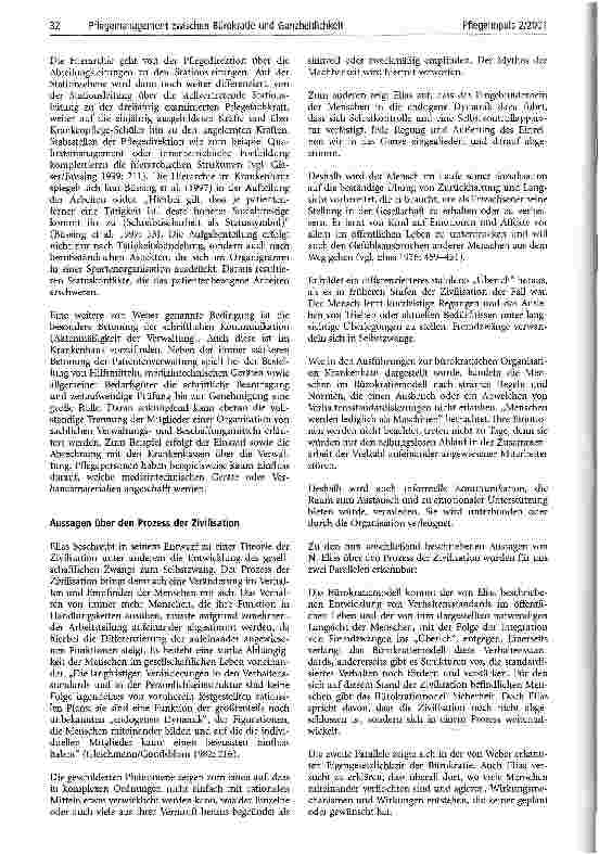 Vorschauseite 3: Pflegemanagement zwischen Bürokratie und Ganzheitlichkeit Gedanken zur Herausforderung Ganzheitlichkeit im Pflegemanagement