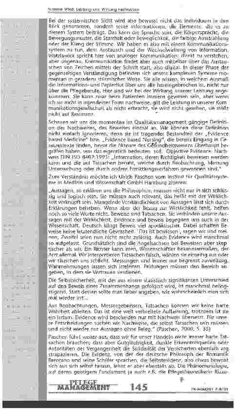 Vorschauseite 3: Leistung und Wirkung nachweisen