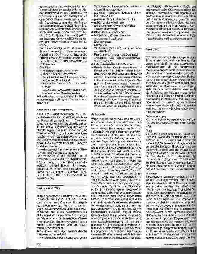 Vorschauseite 4: Maligne Hyperthermie