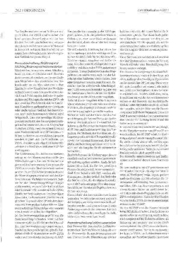 Vorschauseite 5: Prozessinnovation für chirurgische Leihinstrumente - eine Benchmarking-unter-stützte Konzeption für ein universitäres Krankenhaus (Teil 1)