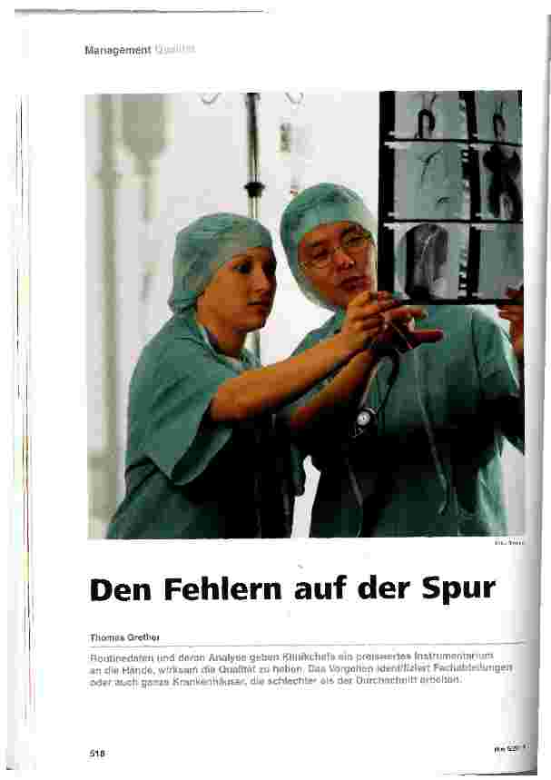 Vorschauseite 1: Den Fehlern auf der Spur
