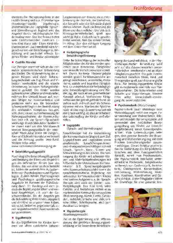 Vorschauseite 2: Frühe Hilfen Alles unter einem Dach