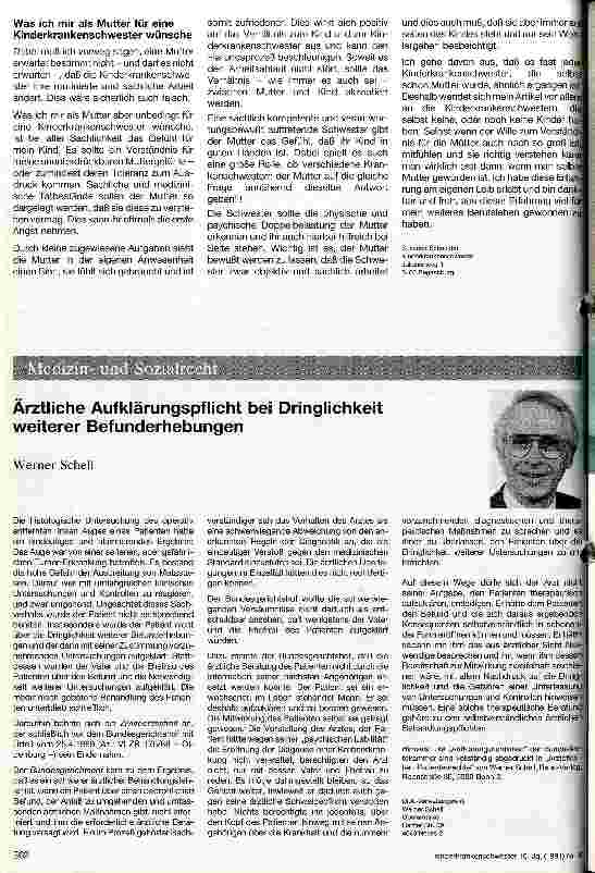 Vorschauseite 2: Erfahrungsbericht einer Kinderkrankenschwester als Mutter