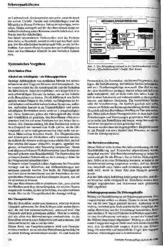 Vorschauseite 4: Die Abhängigkeitsproblematik am Arbeitsplatz Auch und gerade aktuell bei Beschäftigten im Krankenhaus