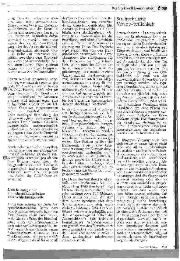 Vorschauseite 2: Haftung von leitenden Mitarbeitern im Krankenhaus und von Vertretern des Krankenhausträgers