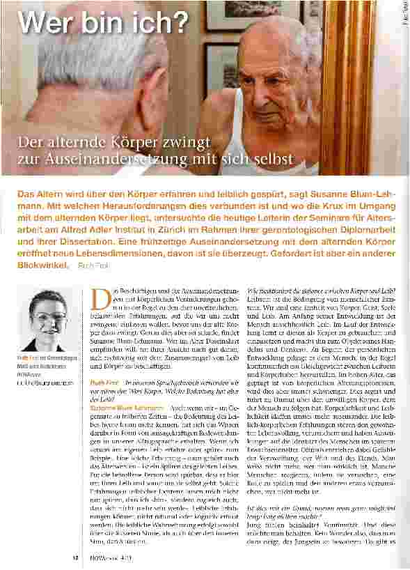 Vorschauseite 1: Wer bin ich?