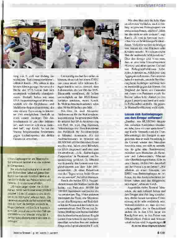 Vorschauseite 3: HUSEC041 - eine hochpathogene Rarität