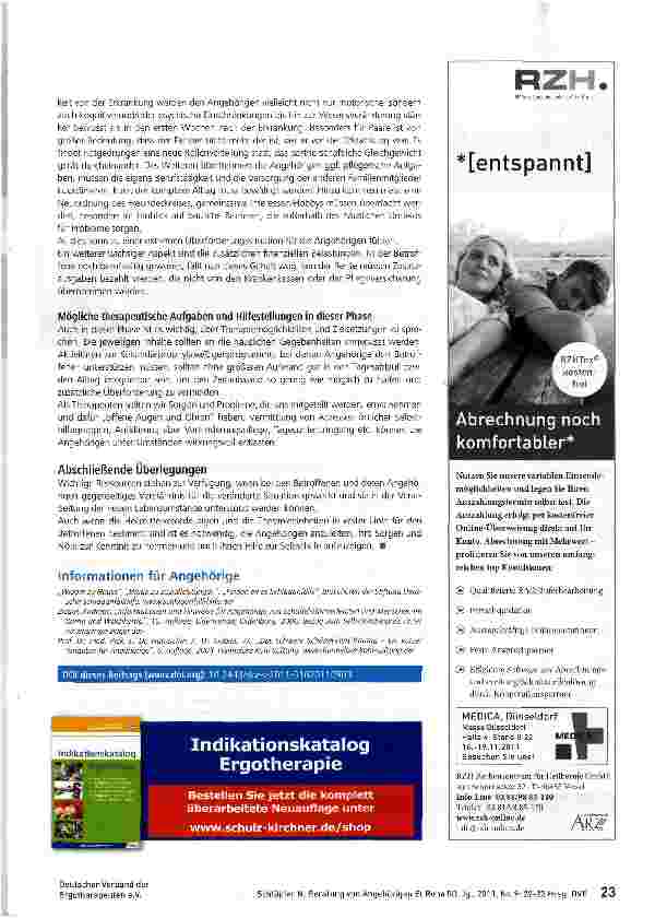 Vorschauseite 2: Beratung von Angehörigen