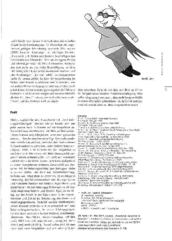 Vorschauseite 6: Kreativität fordern und fördern...