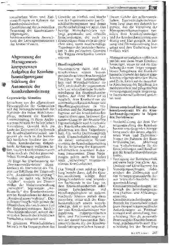 Vorschauseite 2: Krankenhausmanagement - Führungsaufgaben und Leitungsorganisation