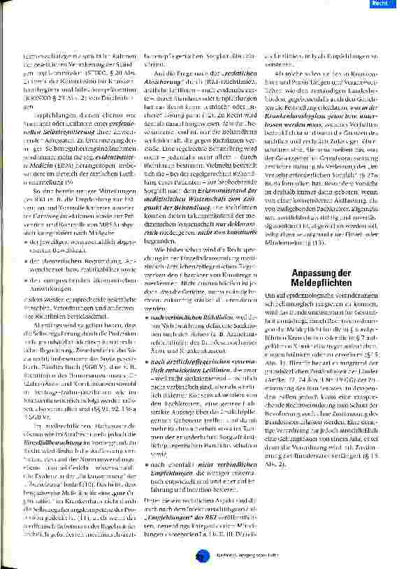 Vorschauseite 4: Das Infektionsschutzgesetz Überblick mit rechtlichen Anmerkungen