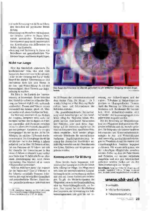 Vorschauseite 4: Wenn sich Patienten im Internet schlau machen