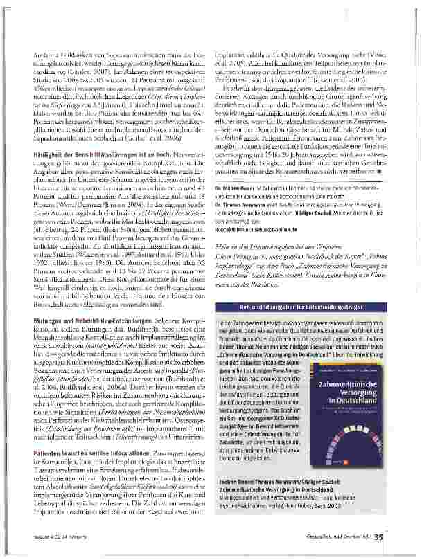 Vorschauseite 6: Lückenschluss mit Risiko