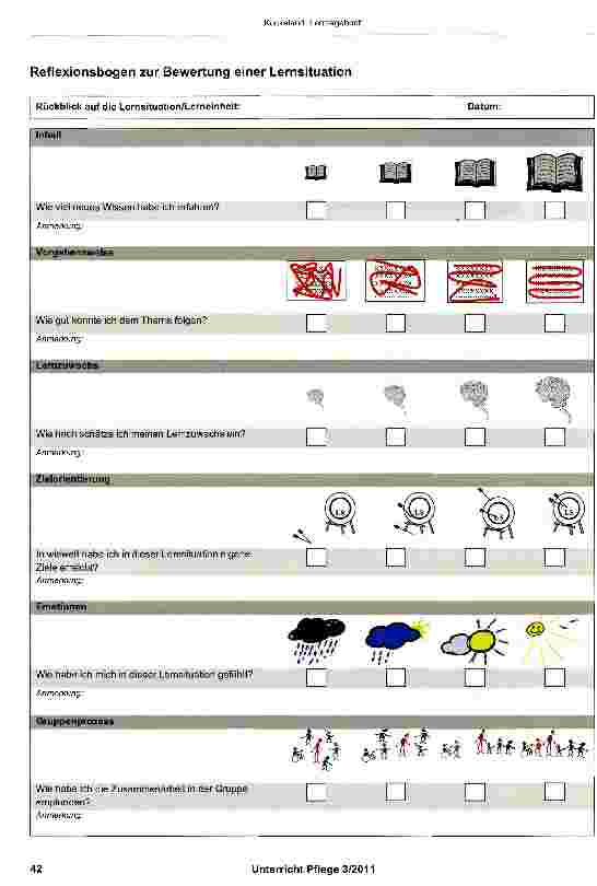 Vorschauseite 3: Lerntagebuch