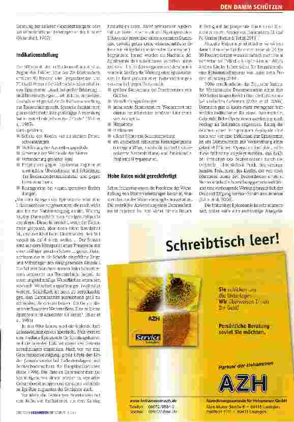 Vorschauseite 4: Schnitte in Damm und Scheide