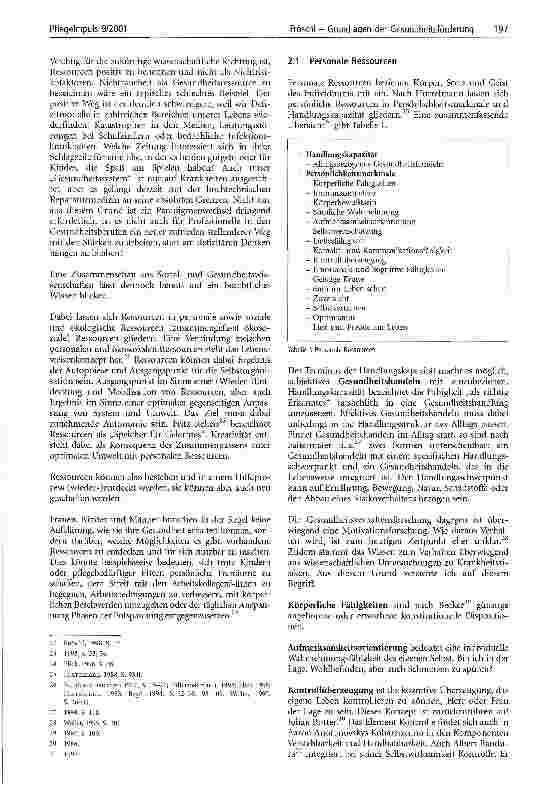 Vorschauseite 4: Grundlagen der Gesundheitsförderung 1. Teil