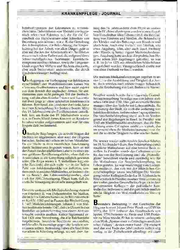 Vorschauseite 6: Geschichte der Hygiene