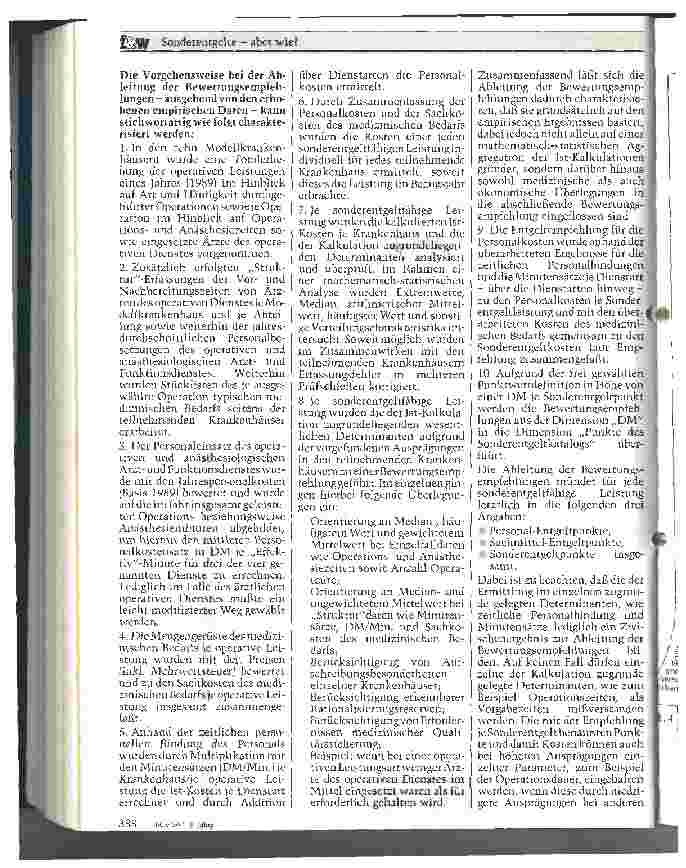 Vorschauseite 4: Sonderentgelte - aber wie?