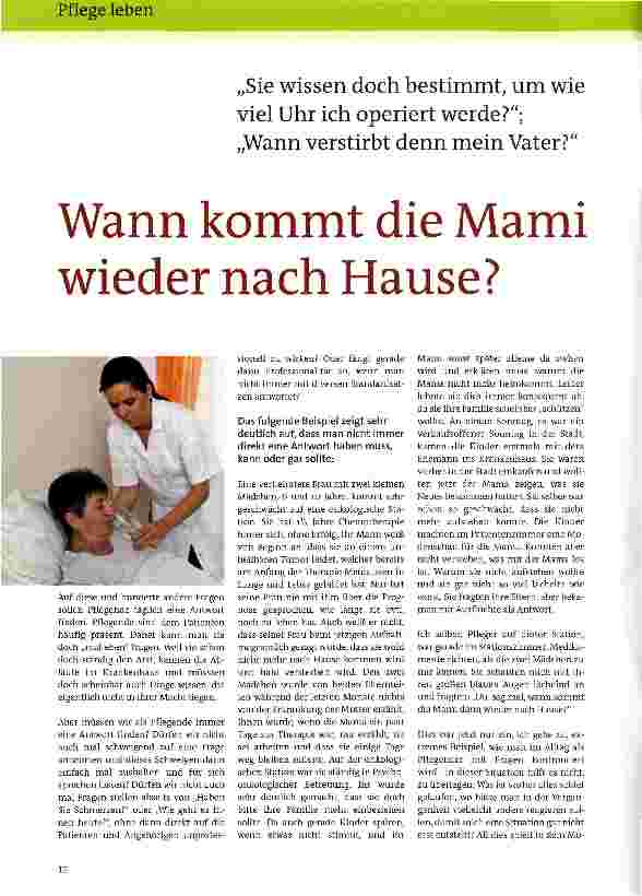 Vorschauseite 1: Wann kommt die Mami wieder nach Hause?