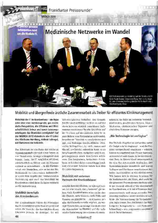 Vorschauseite 1: Medizinische Netzwerke im Wandel