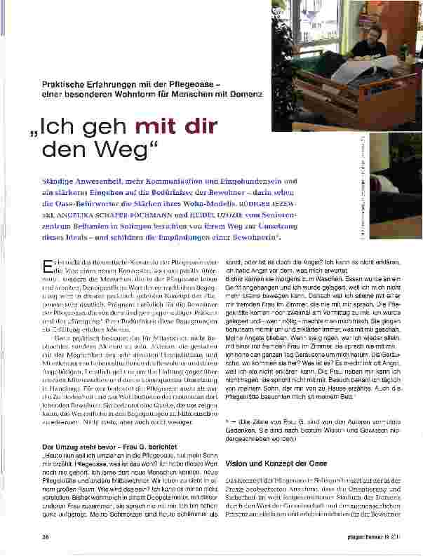 Vorschauseite 1: Ich geh mit dir den Weg