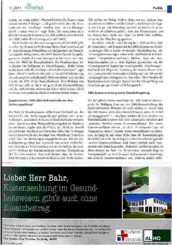 Vorschauseite 3: DKG-Informationsveranstaltung „Krankenhausabrechnungen im Fokus