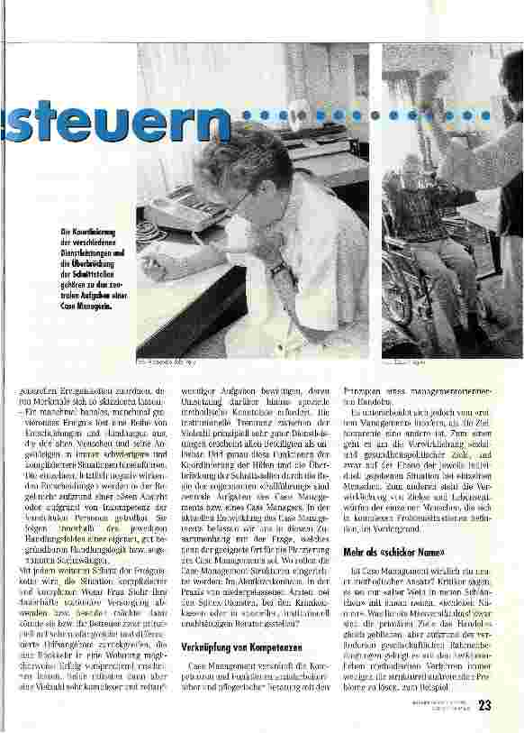 Vorschauseite 2: Die Ereigniskette steuern ... Case-Management