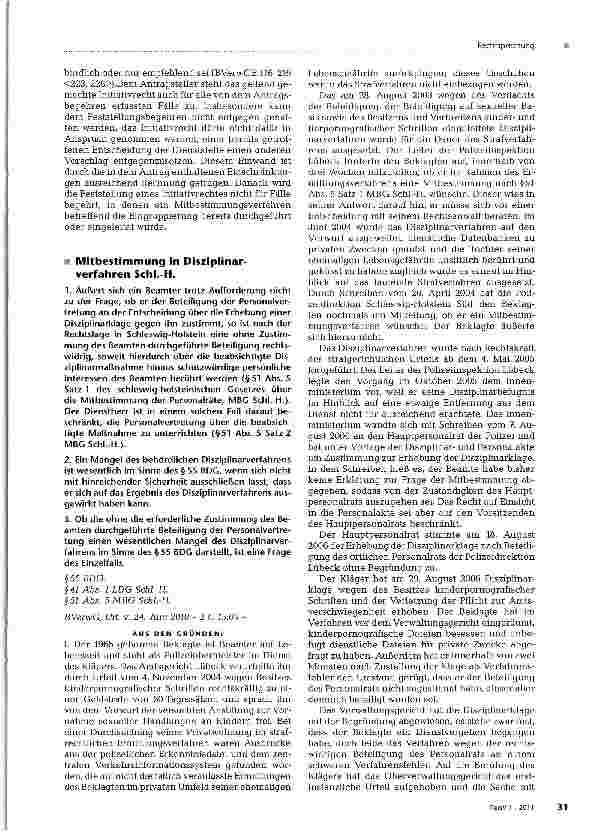 Vorschauseite 3: Initiativrecht bei Höhergruppierung