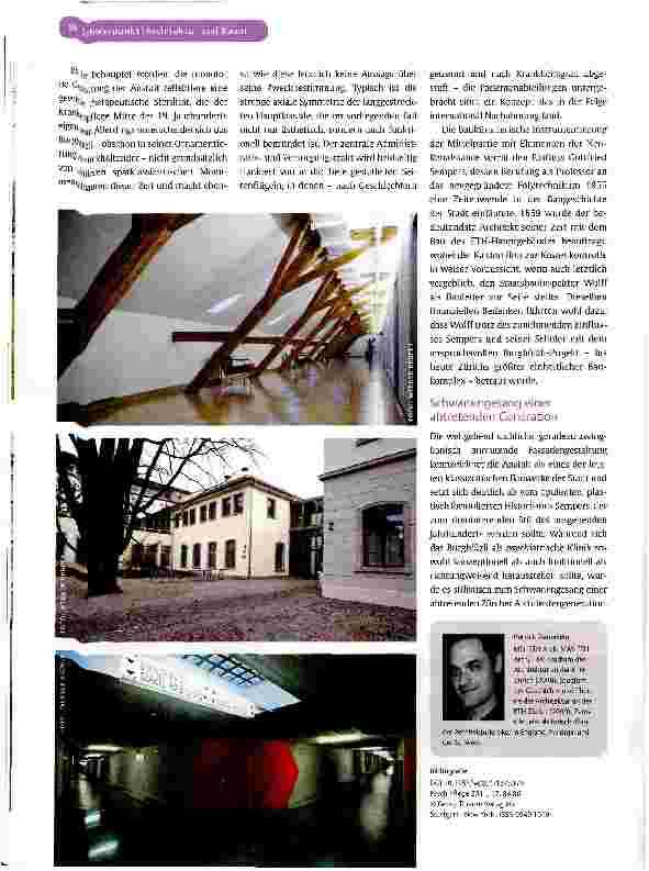 Vorschauseite 3: Historische Psychiatrie-Architektur
