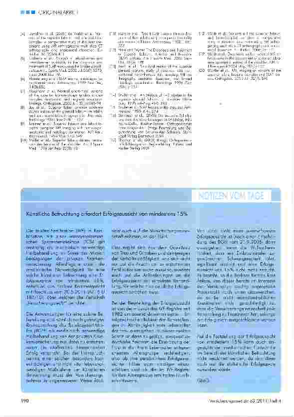 Vorschauseite 5: Relevante Aspekte der gutachtlichen Beurteilung der SLAP-Läsion Traumatische Veränderungen versus degenerative/anlagebedingte Veränderungen
