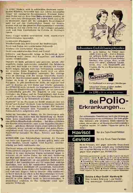 Vorschauseite 3: Vom Frauenhaar zum Chrom-Catgut