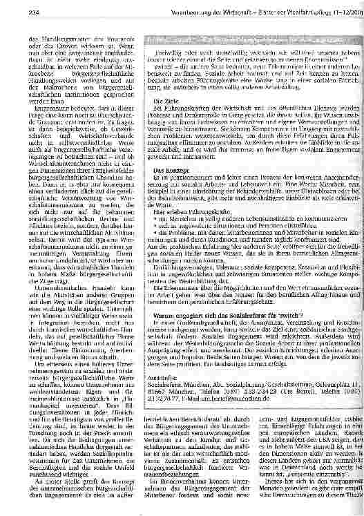 Vorschauseite 2: Unternehmen in der Bürgergesellschaft