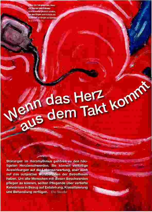 Vorschauseite 1: Wenn das Herz aus dem Takt kommt