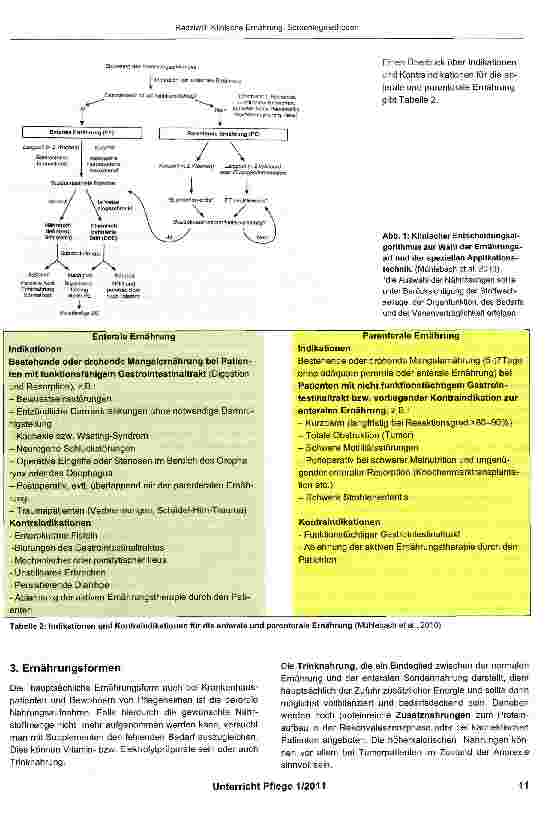 Vorschauseite 2: Klinische Ernährung