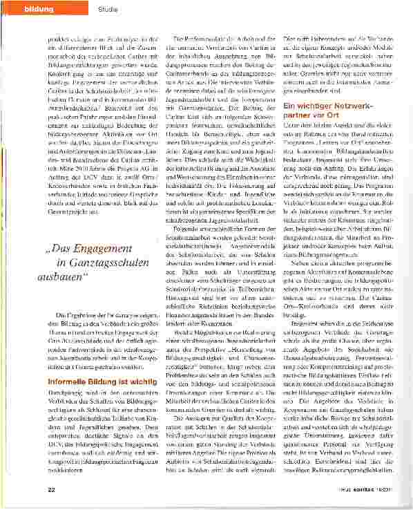 Vorschauseite 2: Damit Bildung nicht mehr von der sozialen Herkunft abhängt