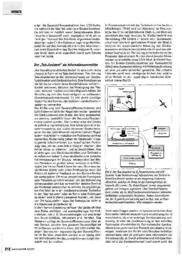 Vorschauseite 3: Telemedizinische Versorgung chronischer Lungenerkrankungen
