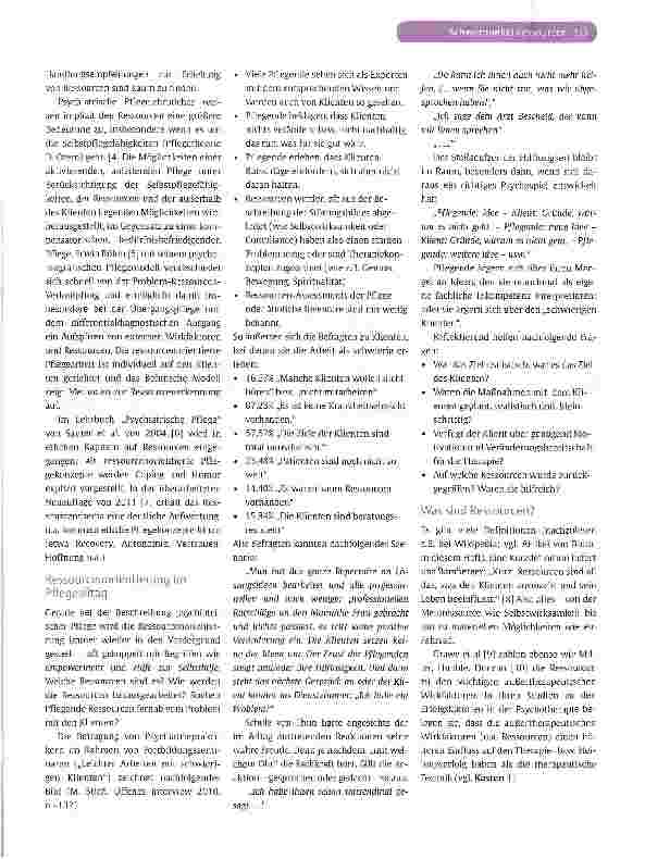 Vorschauseite 2: Lösungsfokussierung - ein Weg zur Ressourcenorientierung