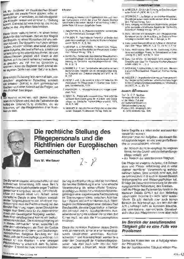 Vorschauseite 5: Die Identität der Pflegepersonen im Hinblick auf ihre Berufsethik, die Professionalisierung und die Qualität ihrer Arbeit