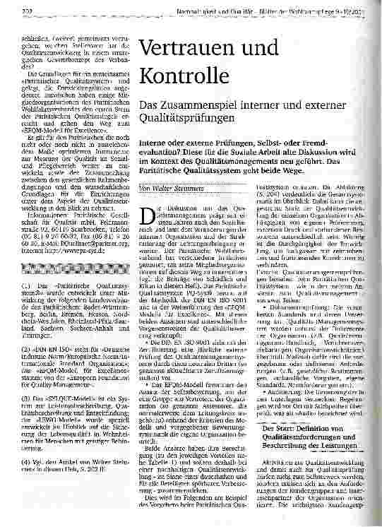 Vorschauseite 4: Eine Antwort auf neue Herausforderungen