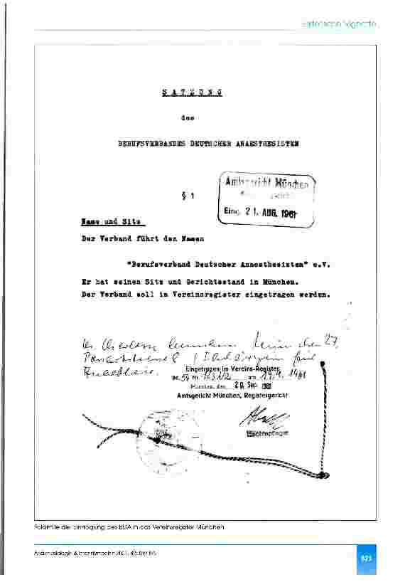 Vorschauseite 3: Als der Berufsverband laufen lernte