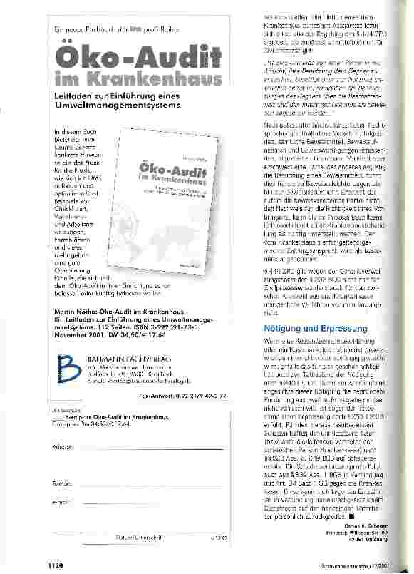 Vorschauseite 4: § 301 SGB V oder: Geld nur gegen Daten? Krankenkassen, Krankenhäuser und der Datenschutz