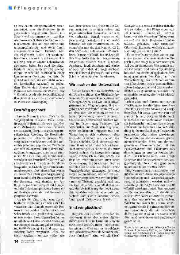 Vorschauseite 2: Grosse Fortschritte, aber der Kampf geht weiter